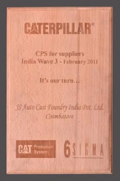 CPS for Suppliers Recognition 2011